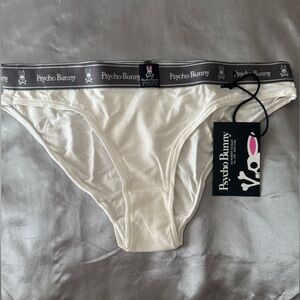 Psycho Bunny Women’s white panty - NWT - Size S